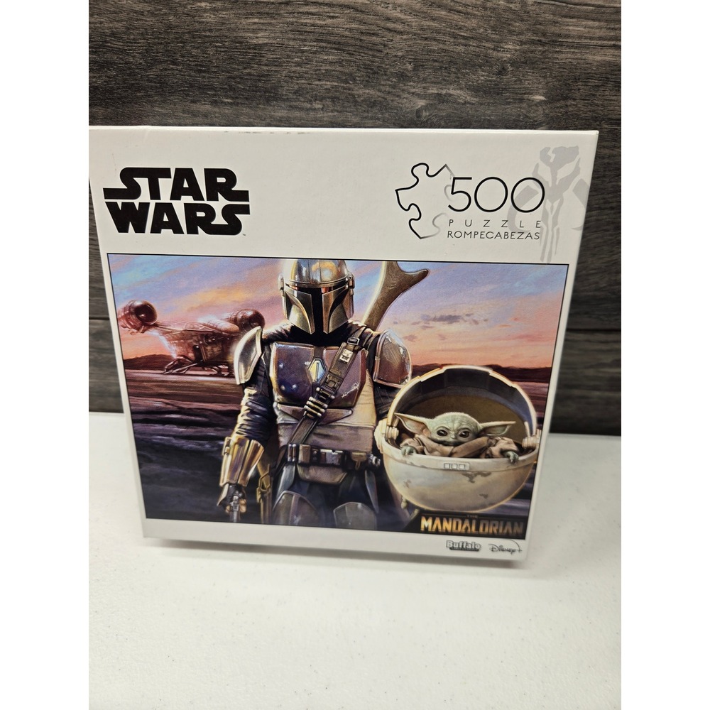 Star Wars The Mandalorian 500 Piece Jigsaw Puzzle Buffalo Games Grogu Baby Yoda